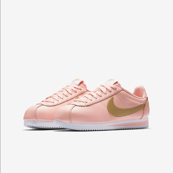 cortez nike pink and gold
